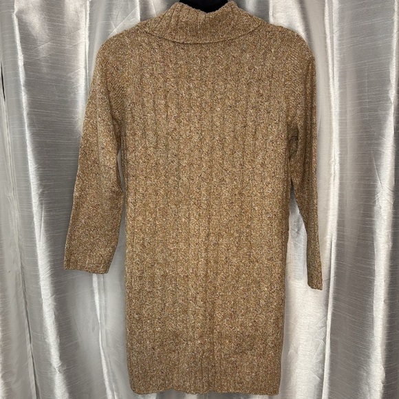 Modern Soul NWT QVC Cable Knit Acrylic Blend Speckled Long Women’s S Cardigan - Picture 6 of 8